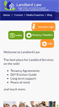 Mobile Screenshot of landlordlaw.co.uk